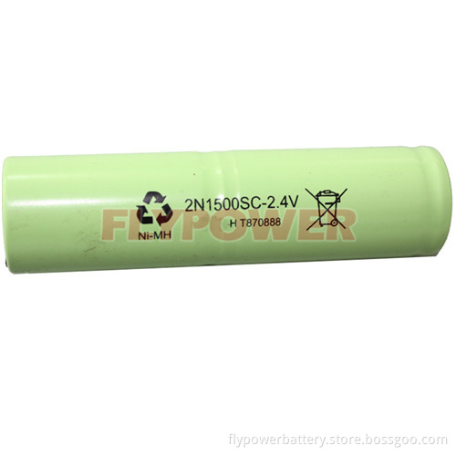 Ni-MH Battery 2.4V Sc1500mAh Battery Pack (2S of FH-Sc1500)